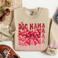 Dog Mama Valentines Crewneck Sweatshirt