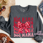 Dog Mama Valentines Crewneck Sweatshirt