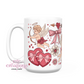Cupid Collage Wrap 15 oz Ceramic Coffee Mug