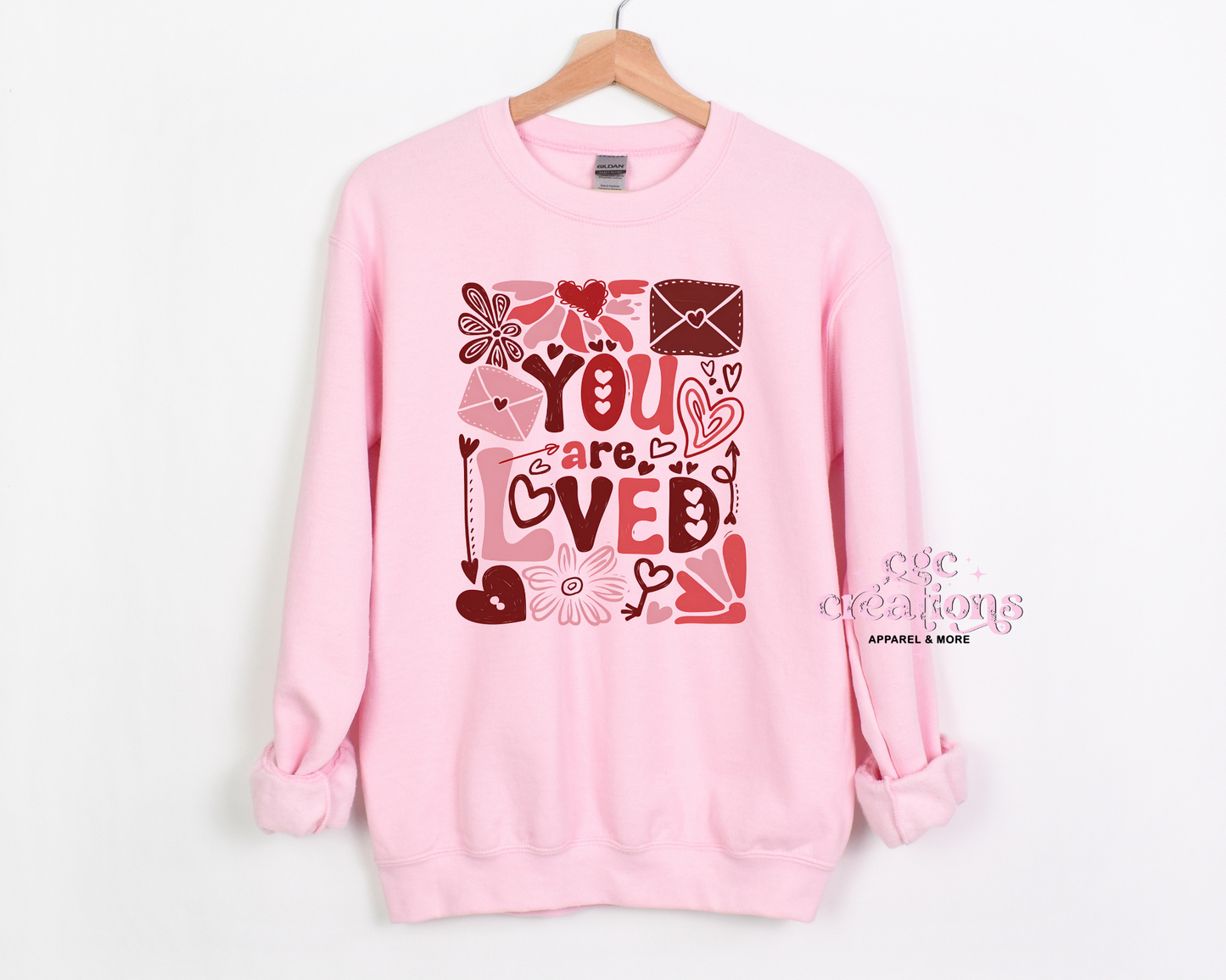 You Are Loved Crewneck Sweatshirt