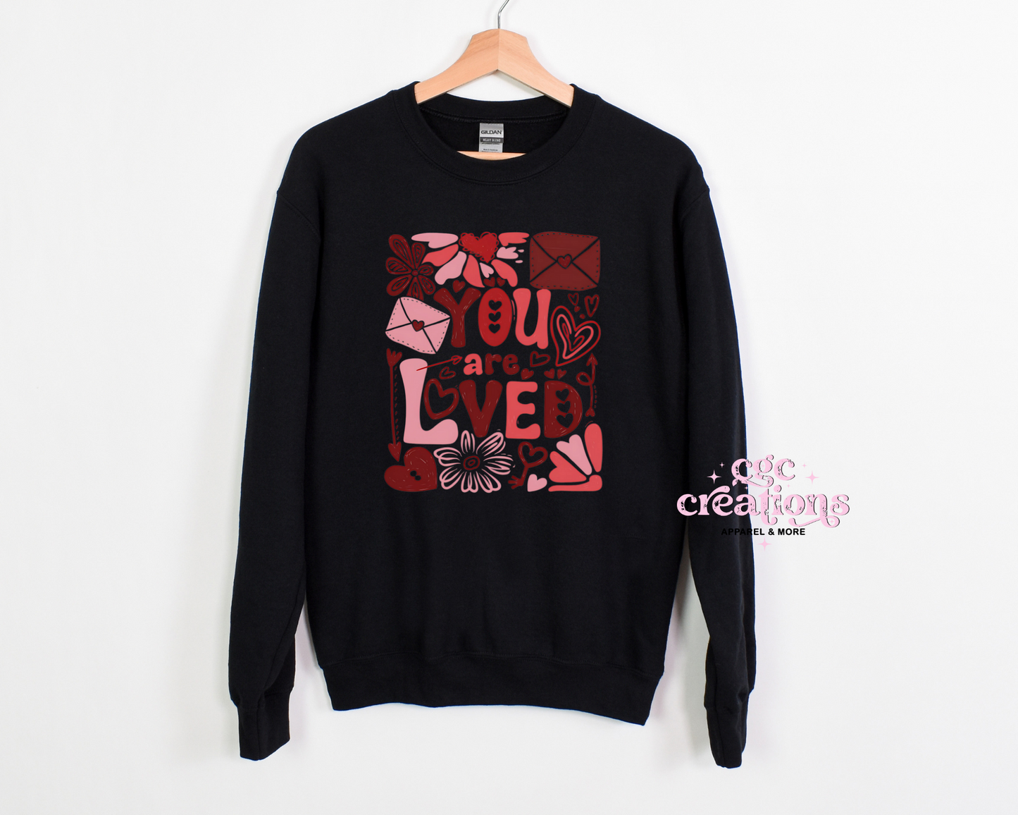 You Are Loved Crewneck Sweatshirt