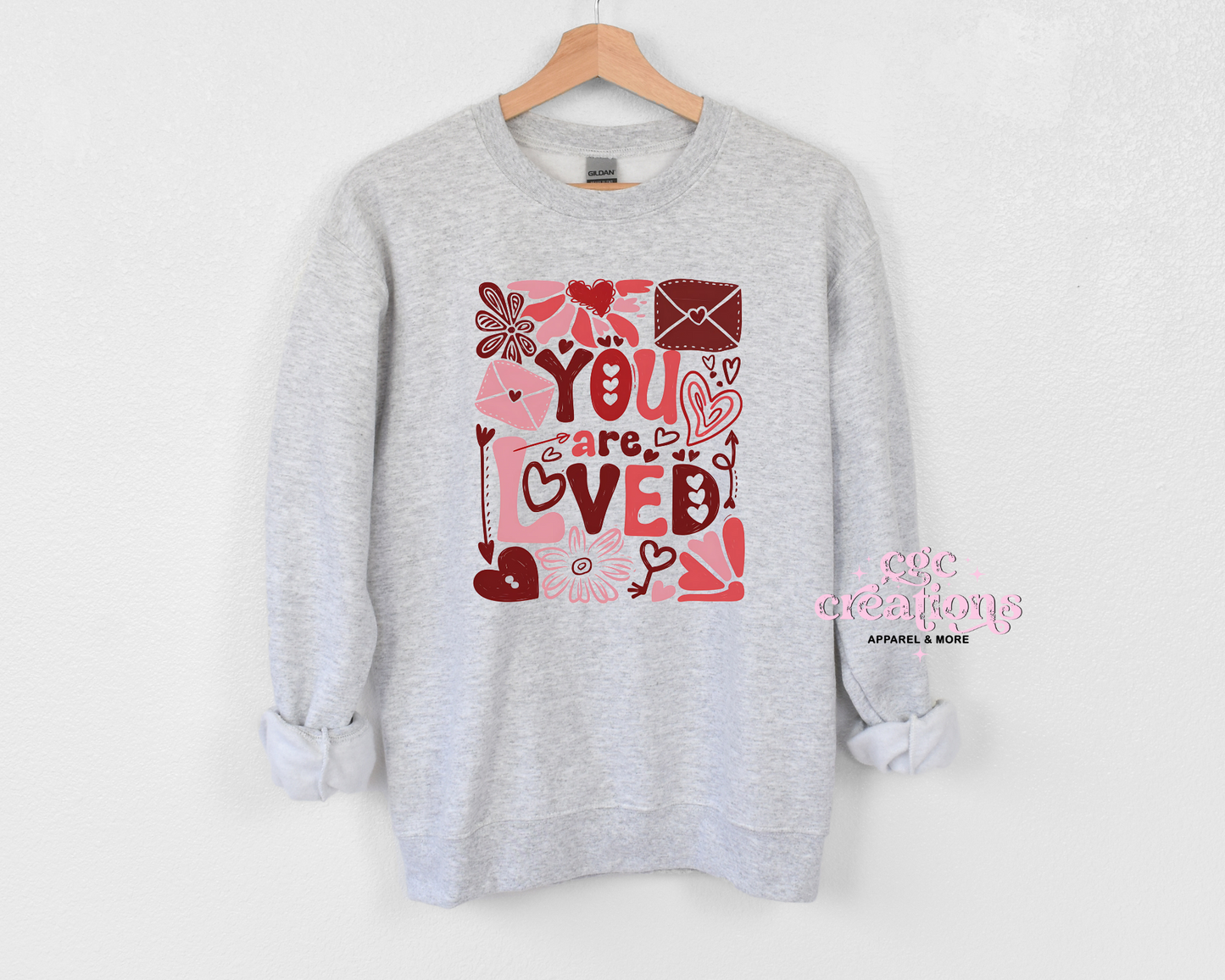 You Are Loved Crewneck Sweatshirt