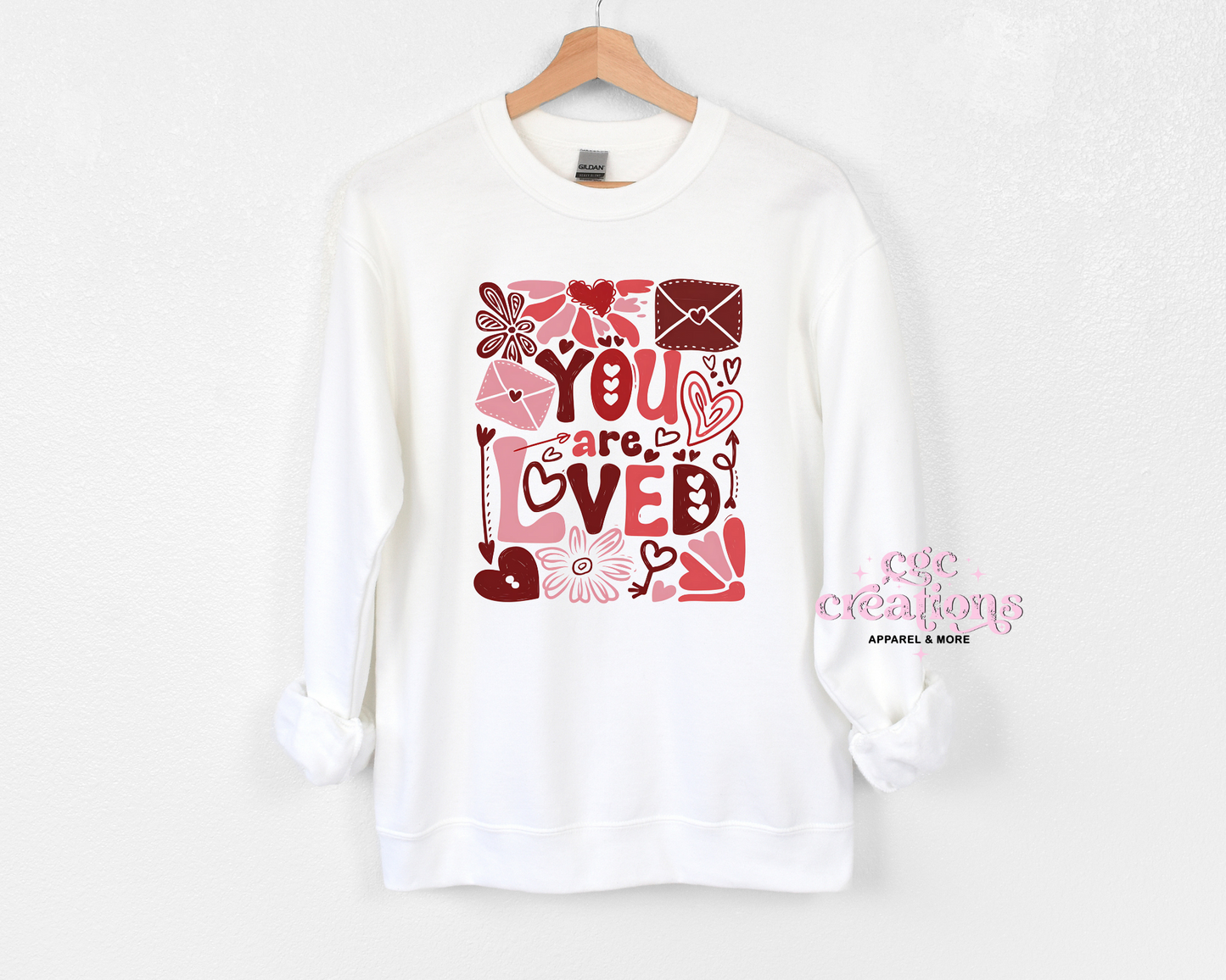 You Are Loved Crewneck Sweatshirt