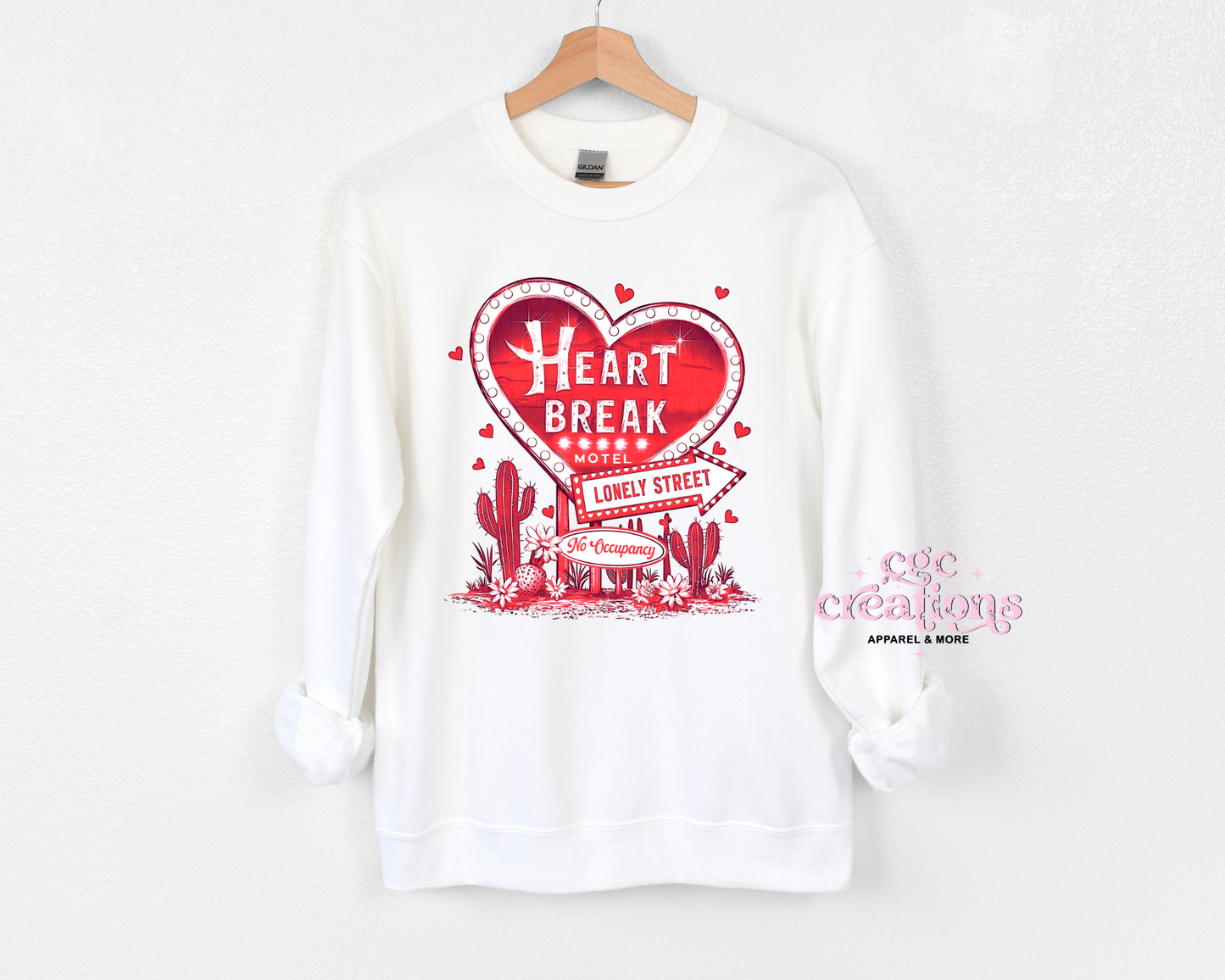 Heart Break Motel Crewneck Sweatshirt