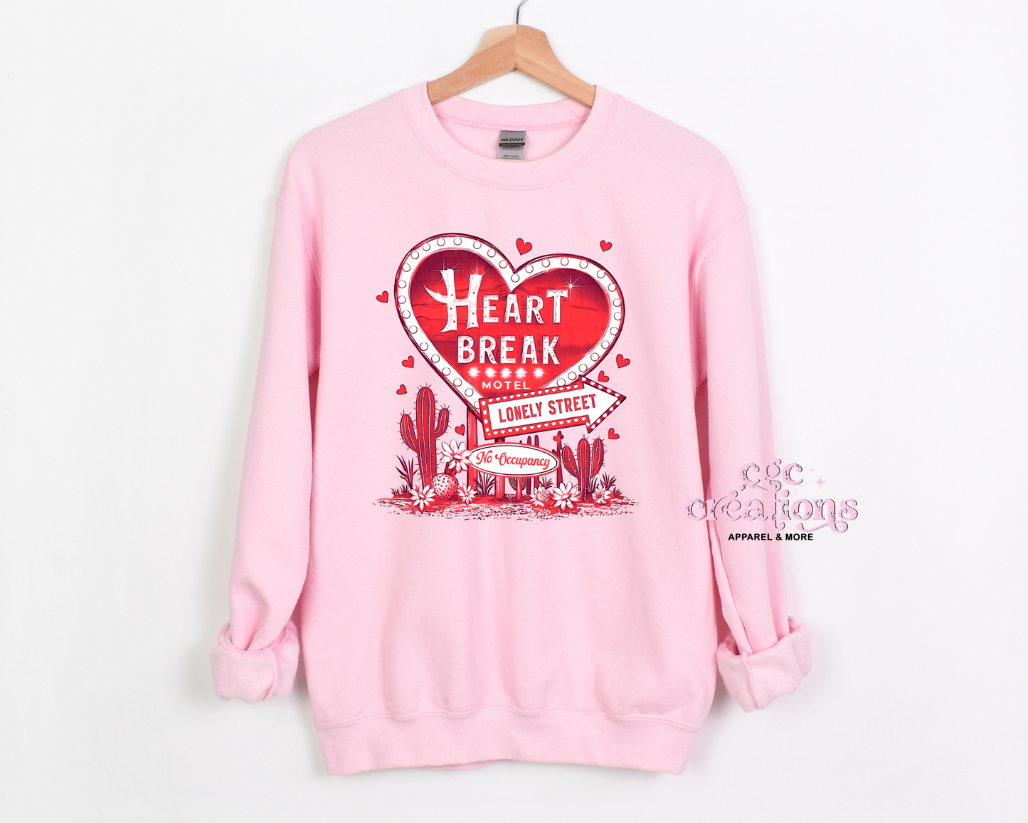 Heart Break Motel Crewneck Sweatshirt