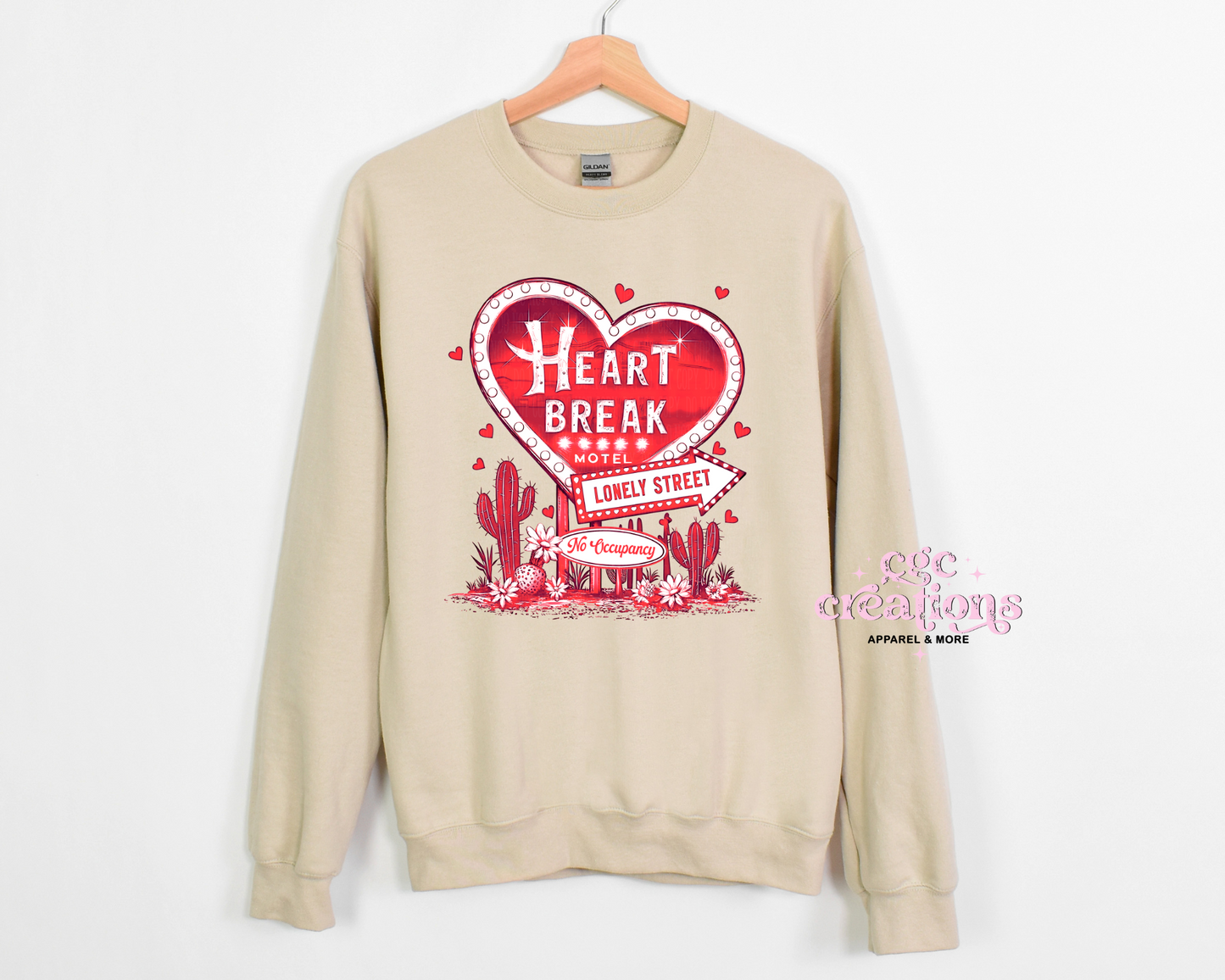 Heart Break Motel Crewneck Sweatshirt