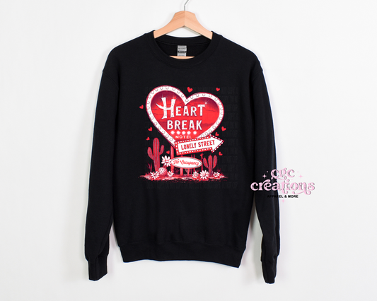 Heart Break Motel Crewneck Sweatshirt