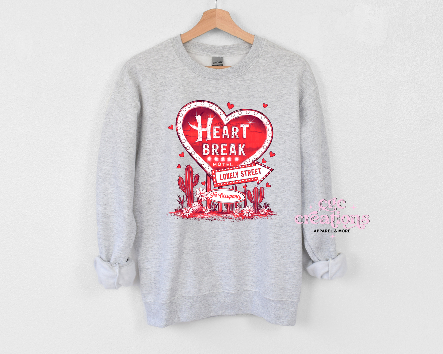 Heart Break Motel Crewneck Sweatshirt