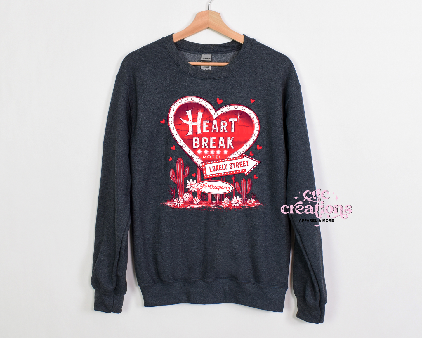 Heart Break Motel Crewneck Sweatshirt