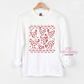 For The Love Of Chickens Crewneck Sweatshirt