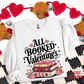 All Booked For Valentines Crewneck Sweatshirt