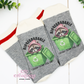Biodegradable I Break Down Real Easy Faux Wool Socks
