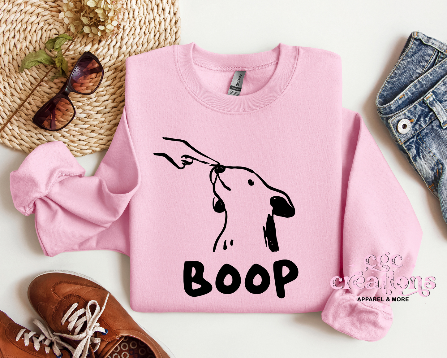 Boop (Dog) Crewneck Sweatshirt