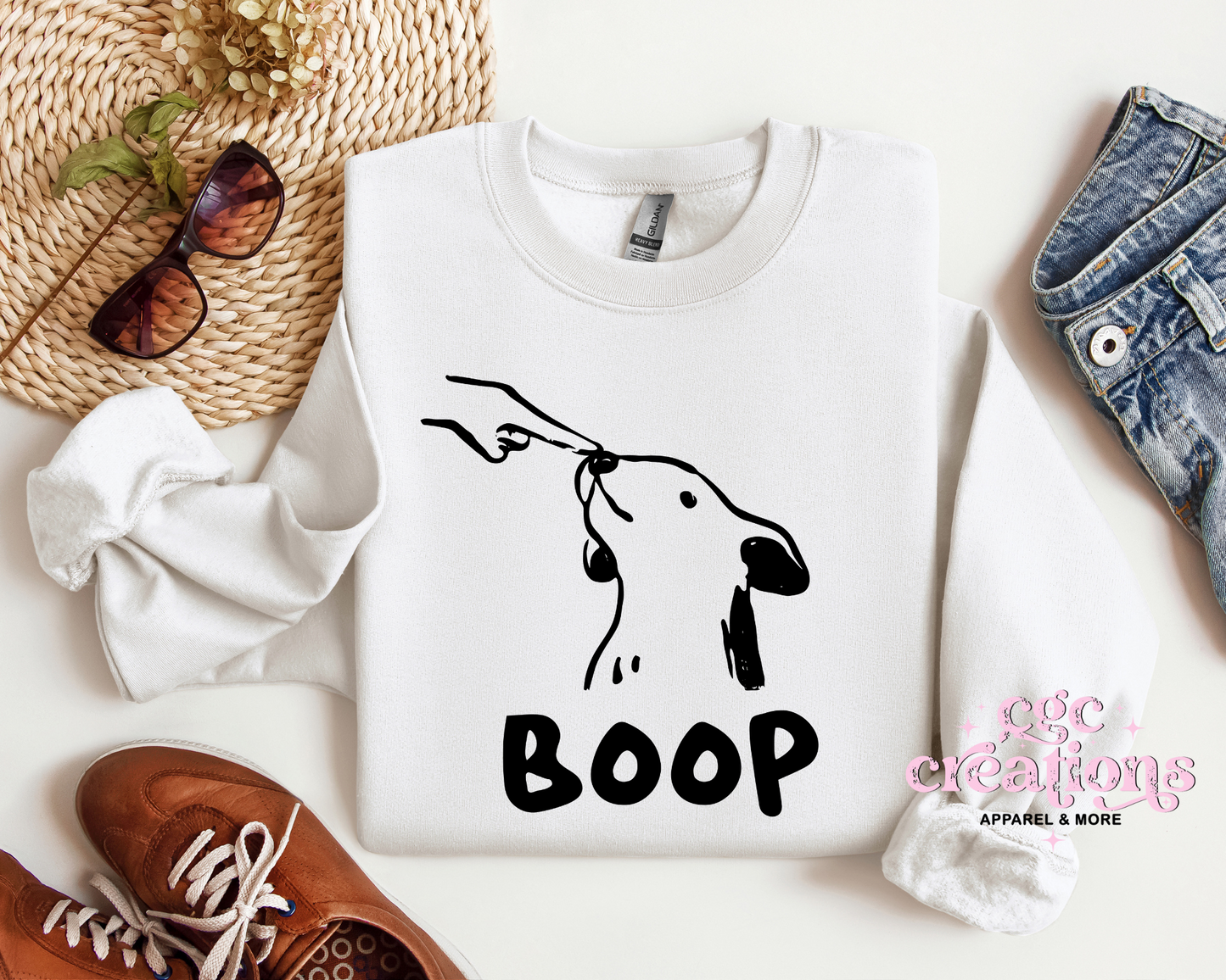 Boop (Dog) Crewneck Sweatshirt