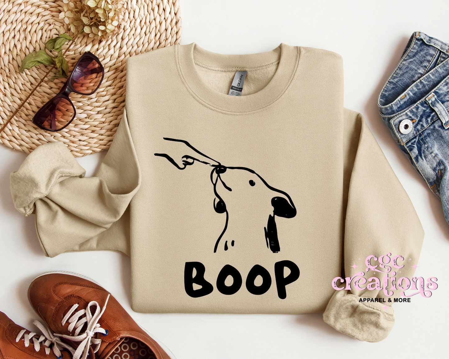 Boop (Dog) Crewneck Sweatshirt