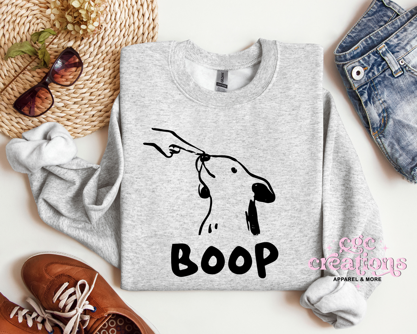 Boop (Dog) Crewneck Sweatshirt