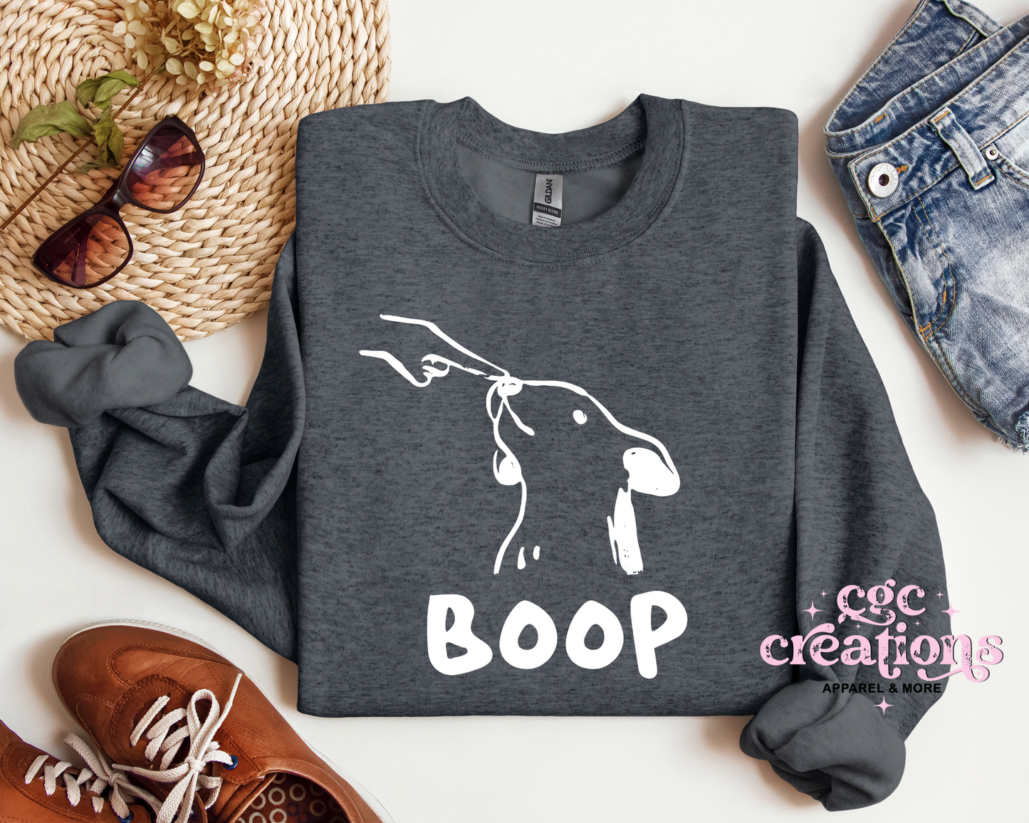 Boop (Dog) Crewneck Sweatshirt