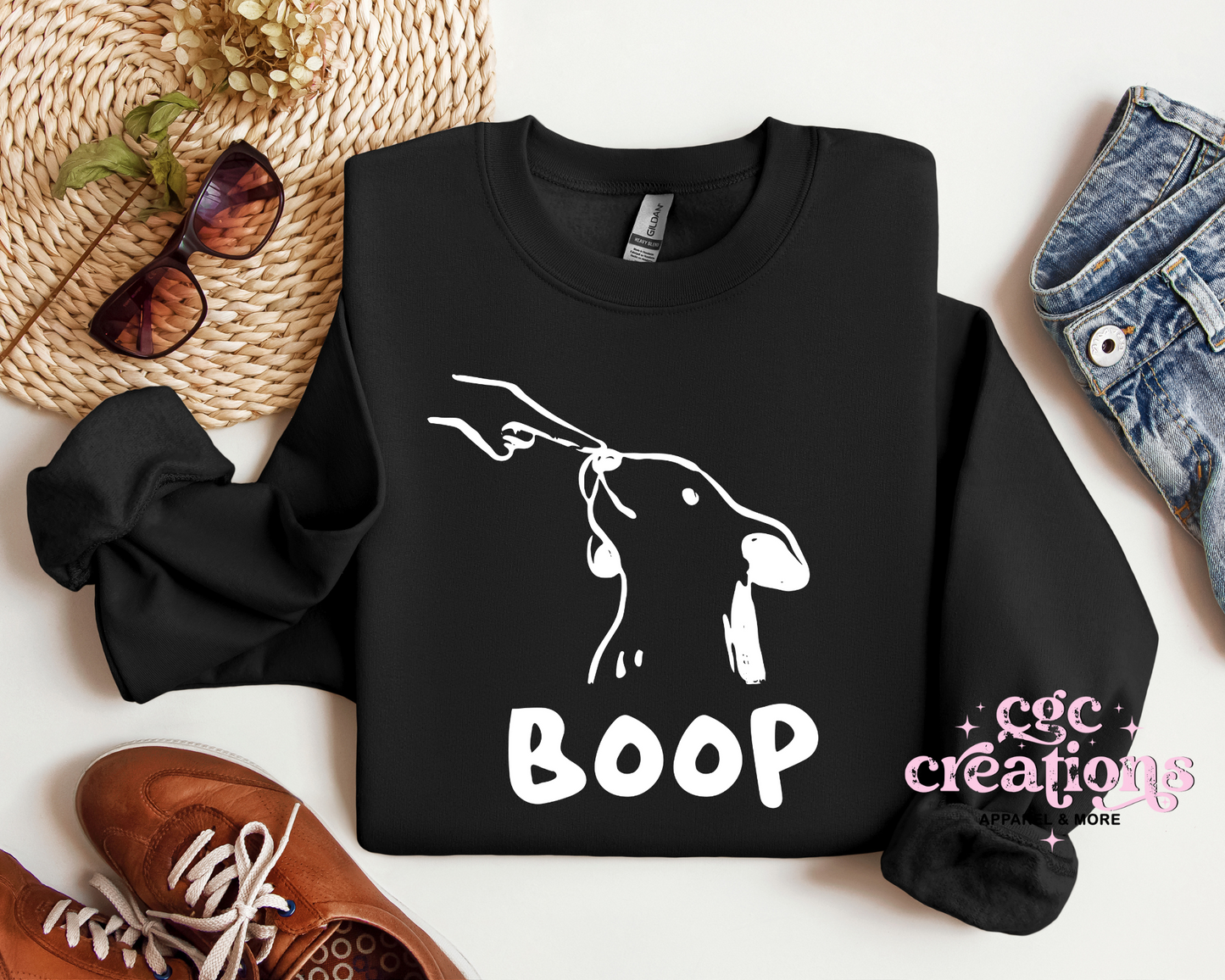 Boop (Dog) Crewneck Sweatshirt