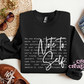 Note To Self Crewneck Sweatshirt