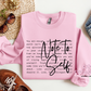 Note To Self Crewneck Sweatshirt
