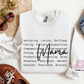Mama Definition Crewneck Sweatshirt