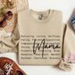 Mama Definition Crewneck Sweatshirt