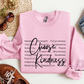 Choose Kindness Definition Crewneck Sweatshirt