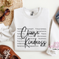 Choose Kindness Definition Crewneck Sweatshirt
