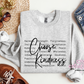 Choose Kindness Definition Crewneck Sweatshirt