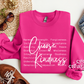 Choose Kindness Definition Crewneck Sweatshirt