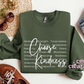 Choose Kindness Definition Crewneck Sweatshirt