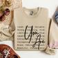 You Are Definition Crewneck Sweatshirt