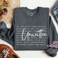 Unwritten Definition Crewneck Sweatshirt