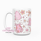Cute Retro Easter 15 oz Ceramic Coffee Mug