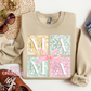 Patchwork Mama Crewneck Sweatshirt