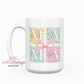 Mama Patchwork 15oz Coffee Mug