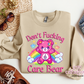 Don't Fucking Care Bear Crewneck Sweatshirt