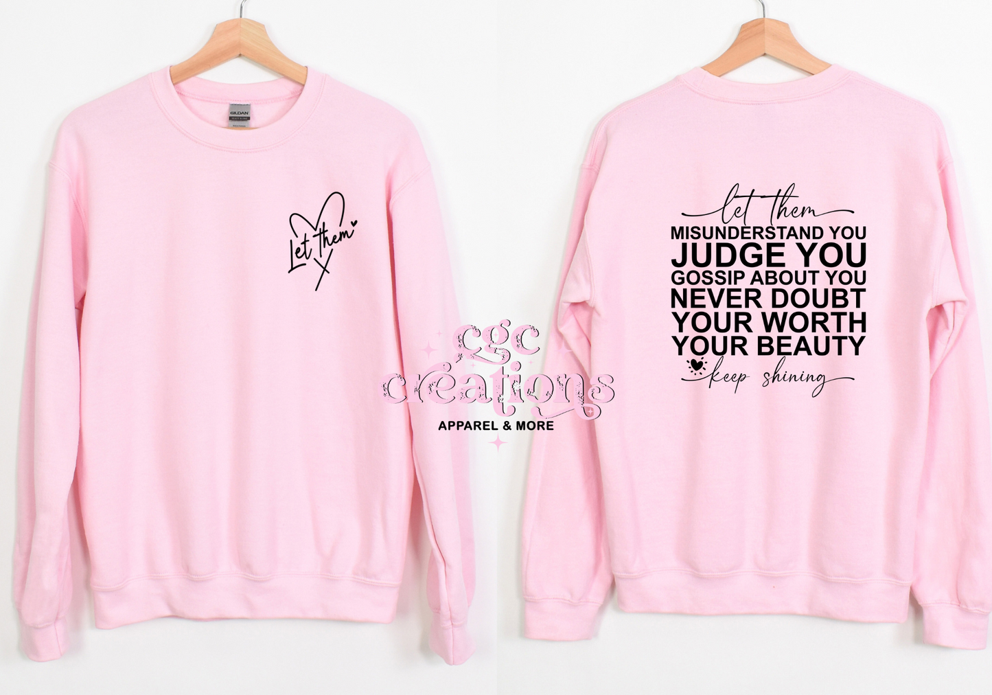 Let Them Version #2 Crewneck Sweatshirt