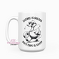 Silence Is Golden Duct Tape Is Silver 15oz Coffee Mug