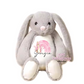 Personalized Rainbow Plush Bunny