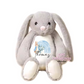 Personalized Rainbow Plush Bunny