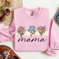 Floral Mama, Nana, Grandma, Aunt Etc. Crewneck Sweatshirt