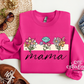 Floral Mama, Nana, Grandma, Aunt Etc. Crewneck Sweatshirt