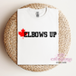 Elbows Up (DISTRESSED FONT) T-Shirt