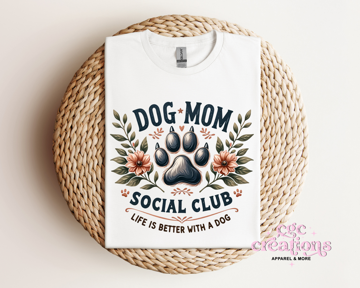 Dog Mom Social Club T-Shirt