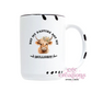 Not My Pasture Not My Bullshit (color version) 15oz Ceramic Coffee Mug