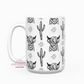 Highland Cow Mug Wrap 15oz Ceramic Coffee Mug