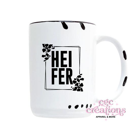 Heifer 15oz Ceramic Coffee Mug