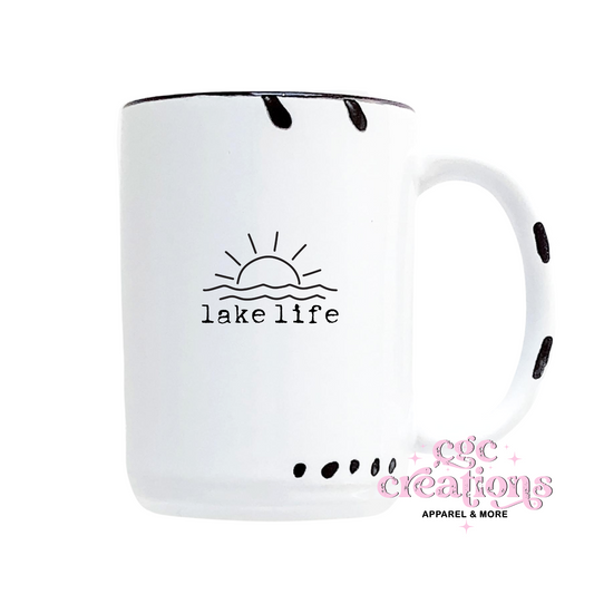 Lake Life 15oz Ceramic Coffee Mug