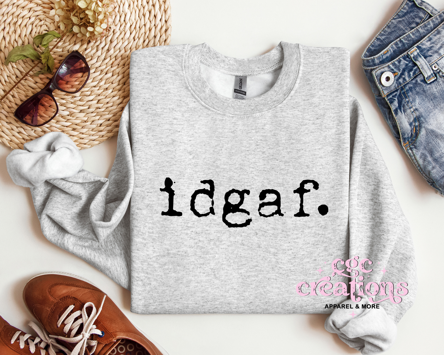 idgaf Crewneck Sweatshirt